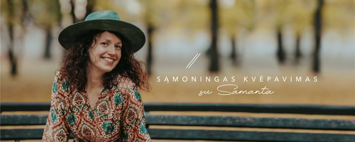 Bewusstes Atmen mit Samanta in Vilnius
