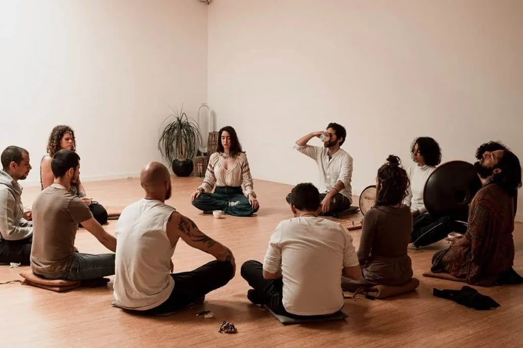 Therapeutische Magic-Mushrooms-Zeremonie in Barcelona, Spanien