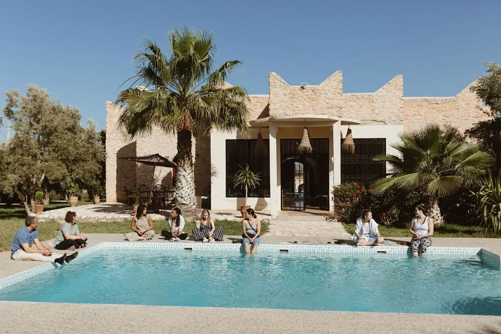 Kochen Und Yoga-Retreat