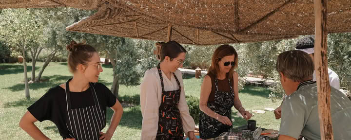 Kochen Und Yoga-Retreat