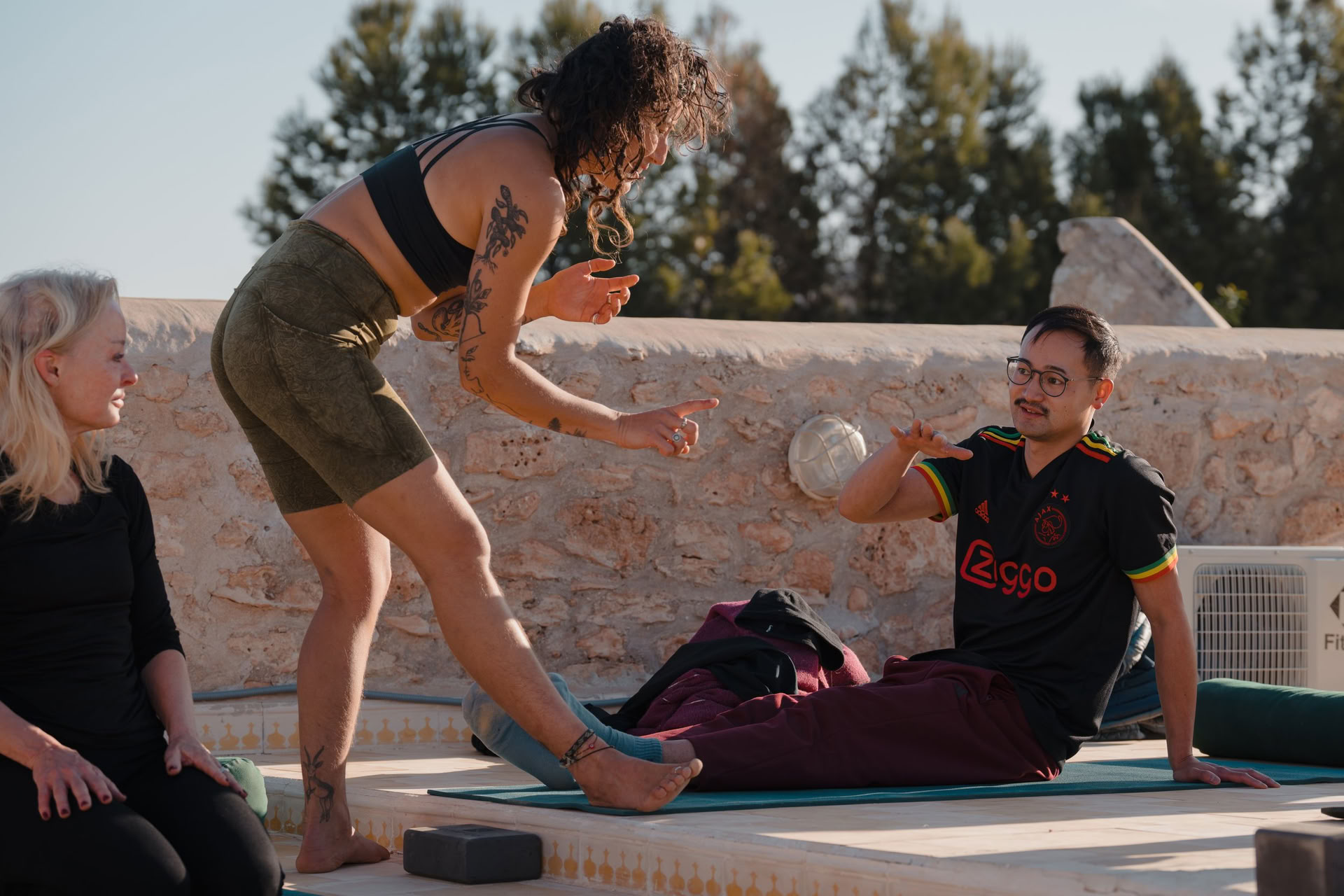 Inspirierendes AcroYoga-Retreat