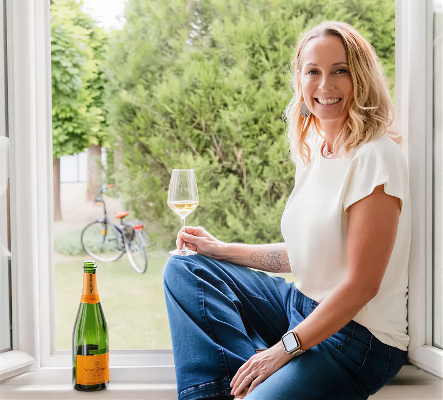 Champagner & Seele: Frauen-Yoga + Champagner-Retreat (Reims, Frankreich)