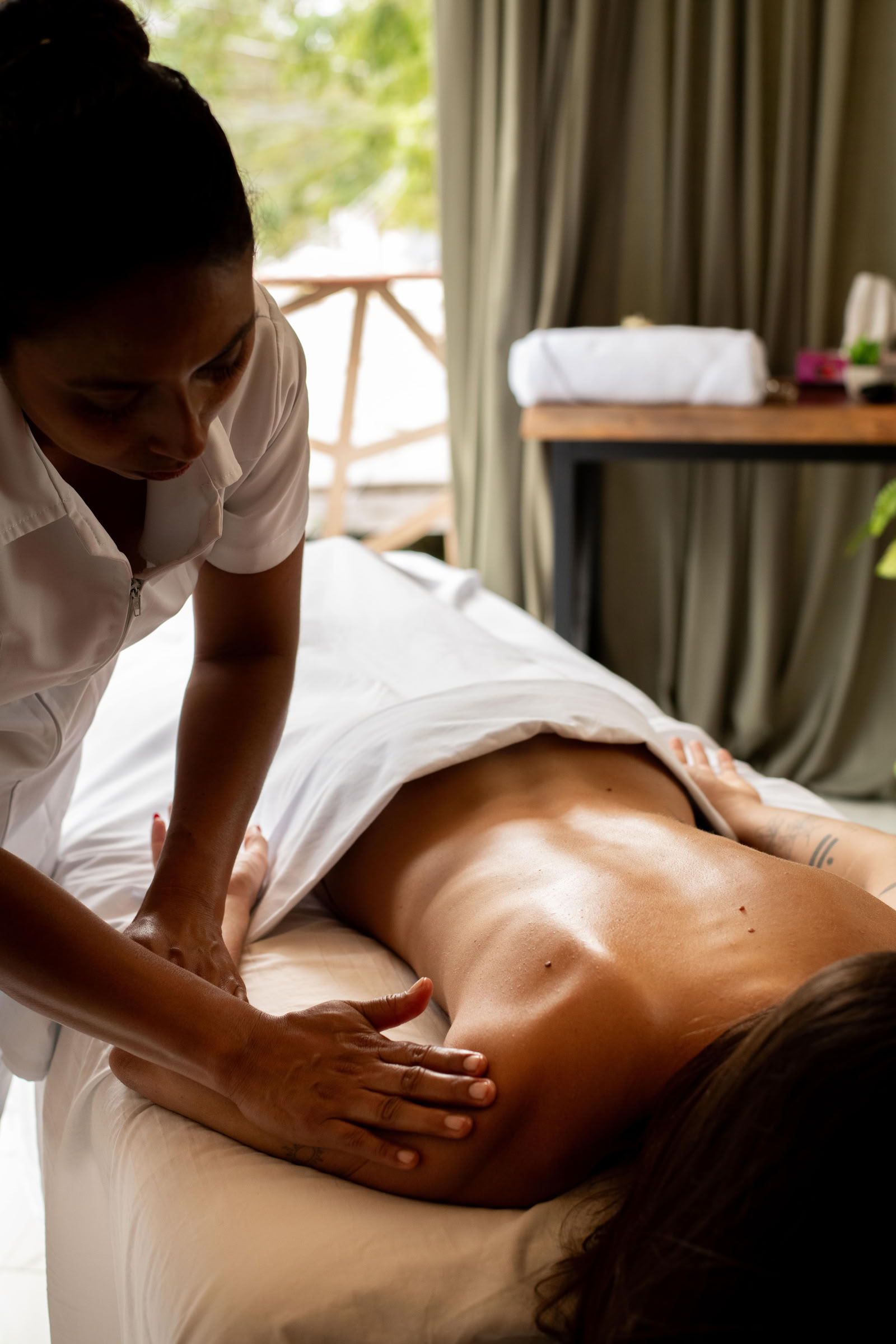 Schwedische Massage