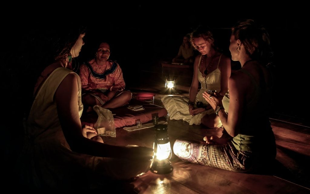 Frauen-Ayahuasca-Heilungs-Retreat