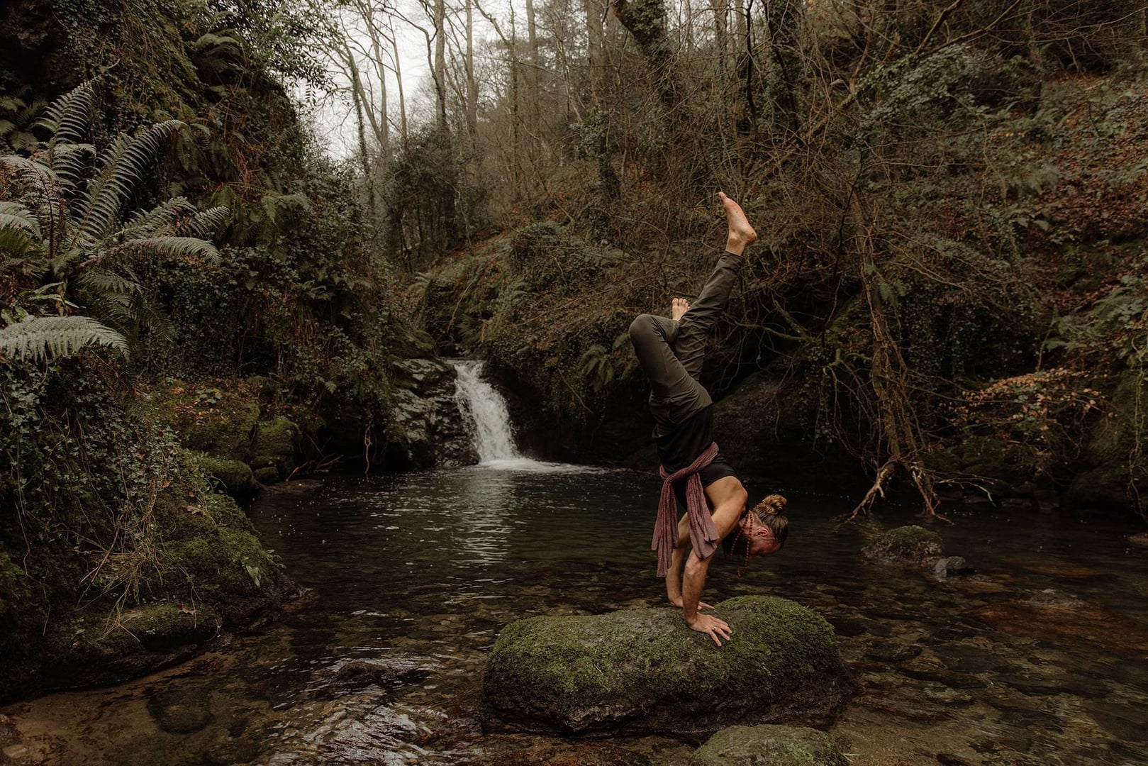 Yoga, Kaltwasser & Atem