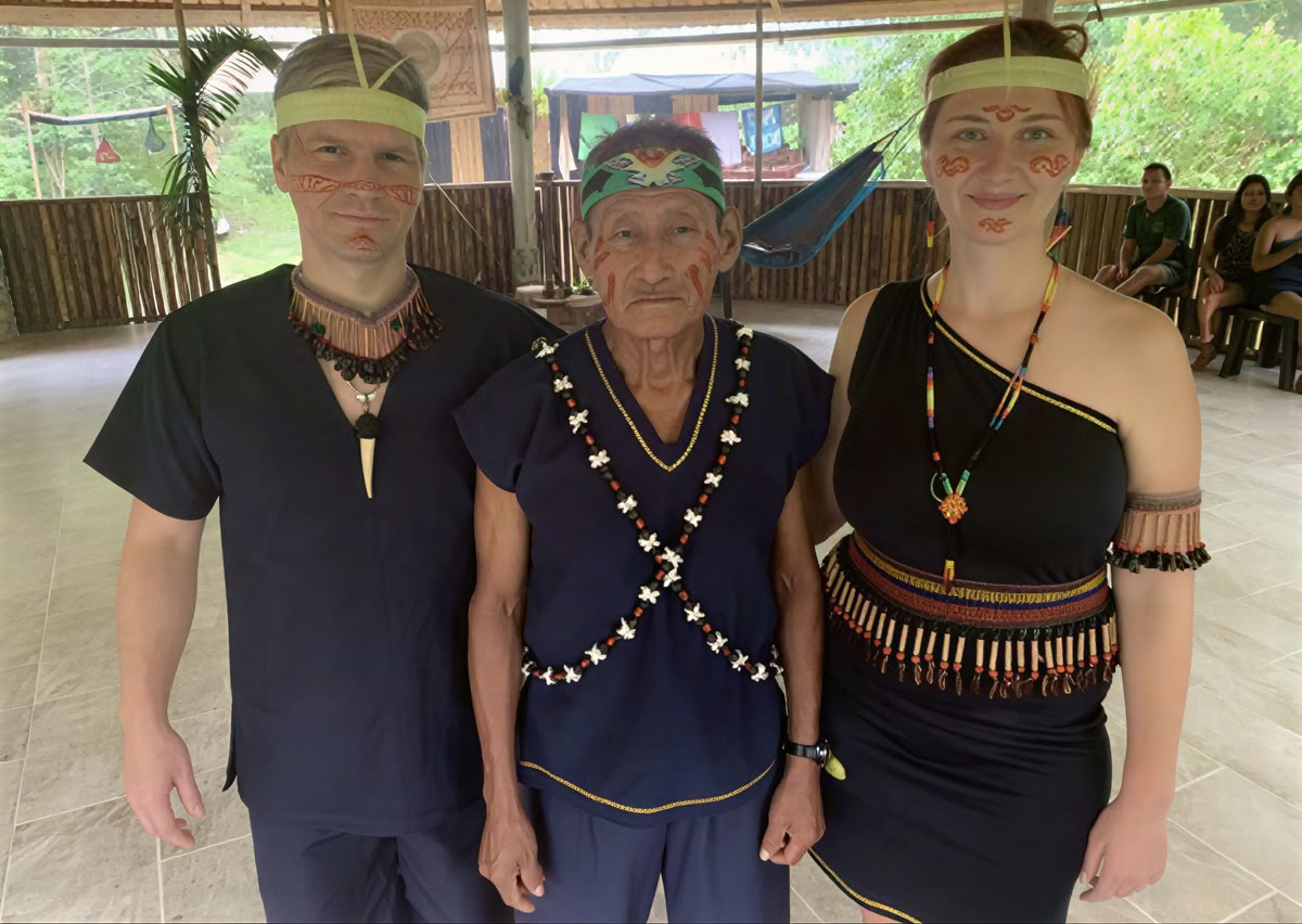Ayahuasca-Zeremonie in Ecuador