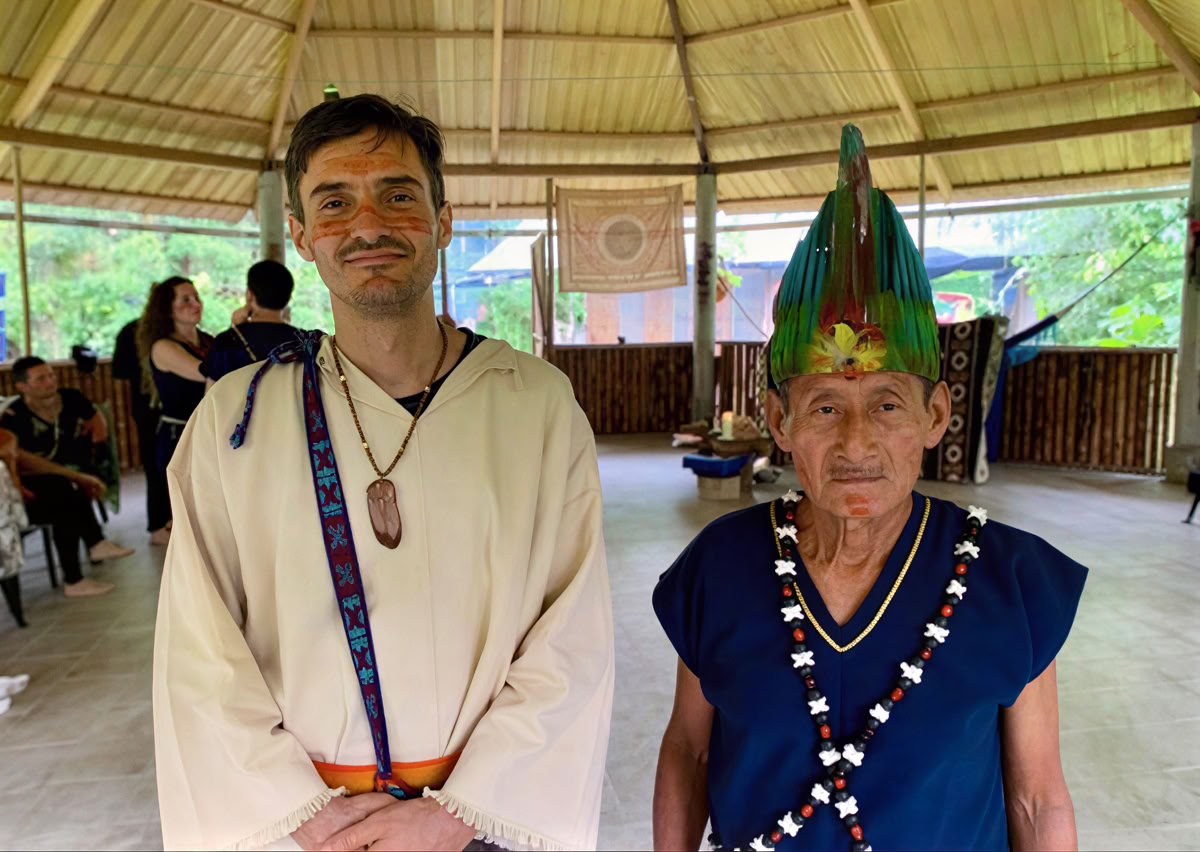 Ayahuasca-Zeremonie in Ecuador