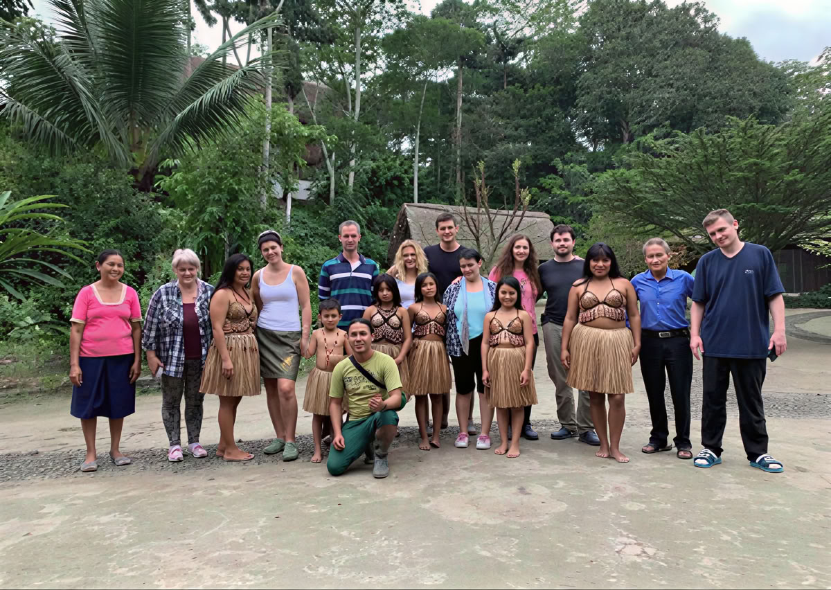 Ayahuasca-Zeremonie in Ecuador