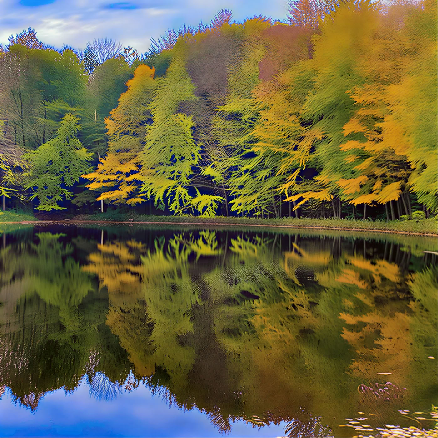 Erntemond-Festival am Sunset Pond