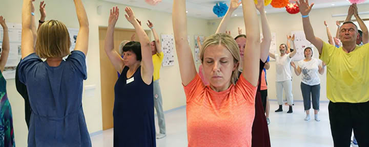 Osho Dynamische Meditation geleitet von Meditation Master