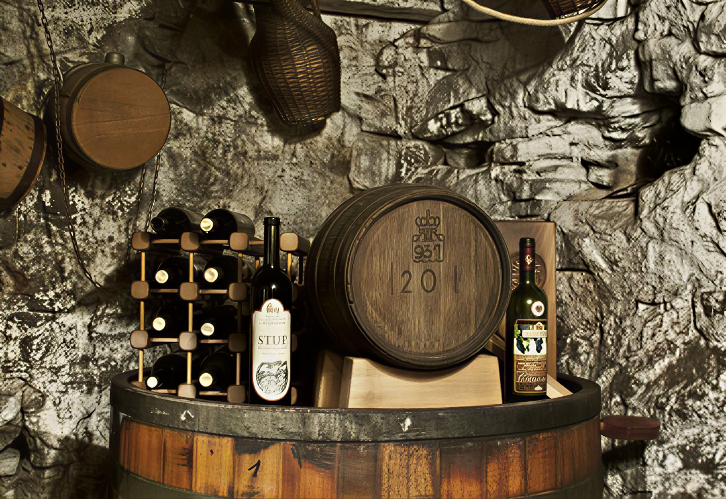 Traditionelle und moderne gemischte Weintour