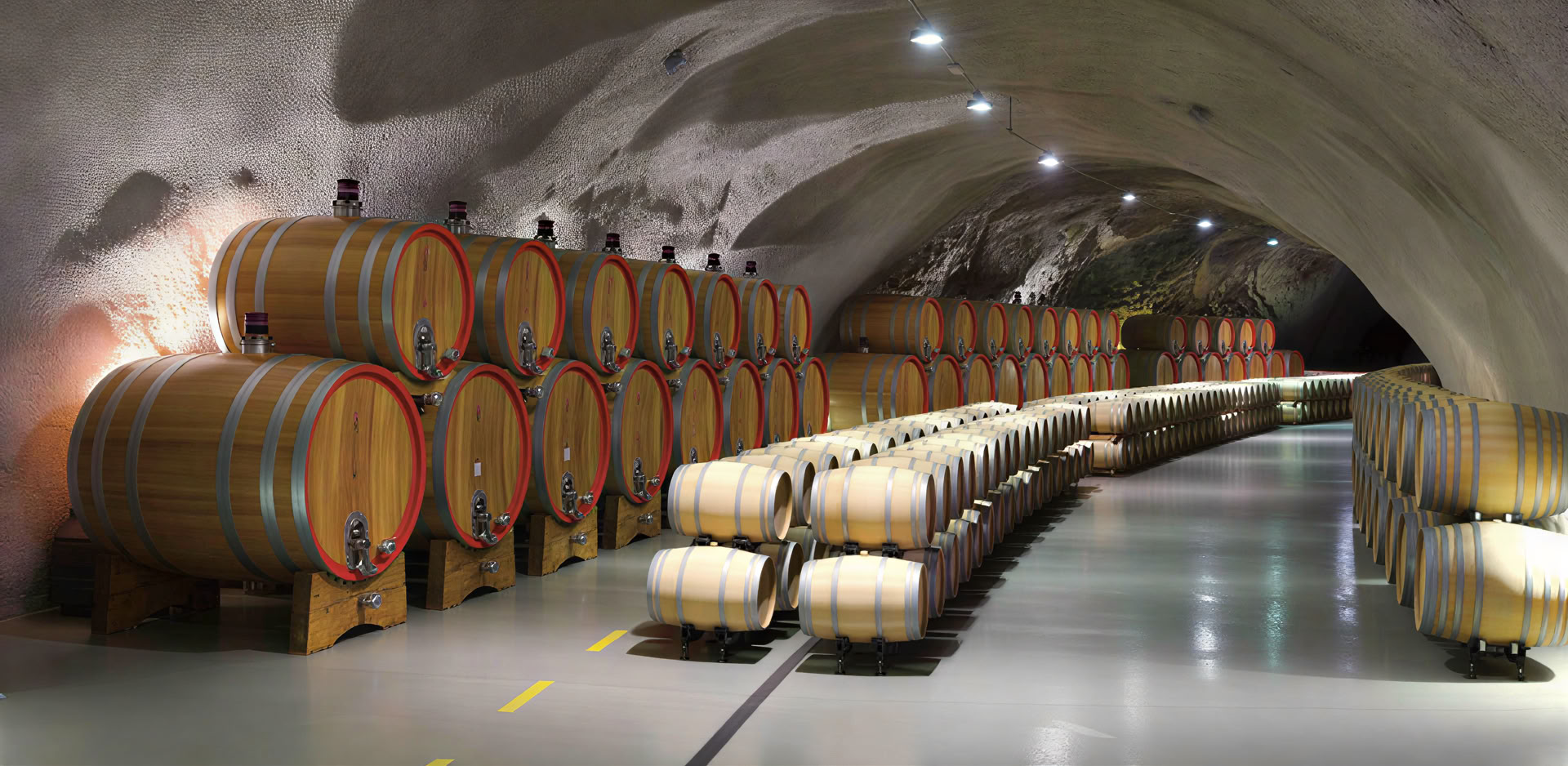 Traditionelle und moderne gemischte Weintour