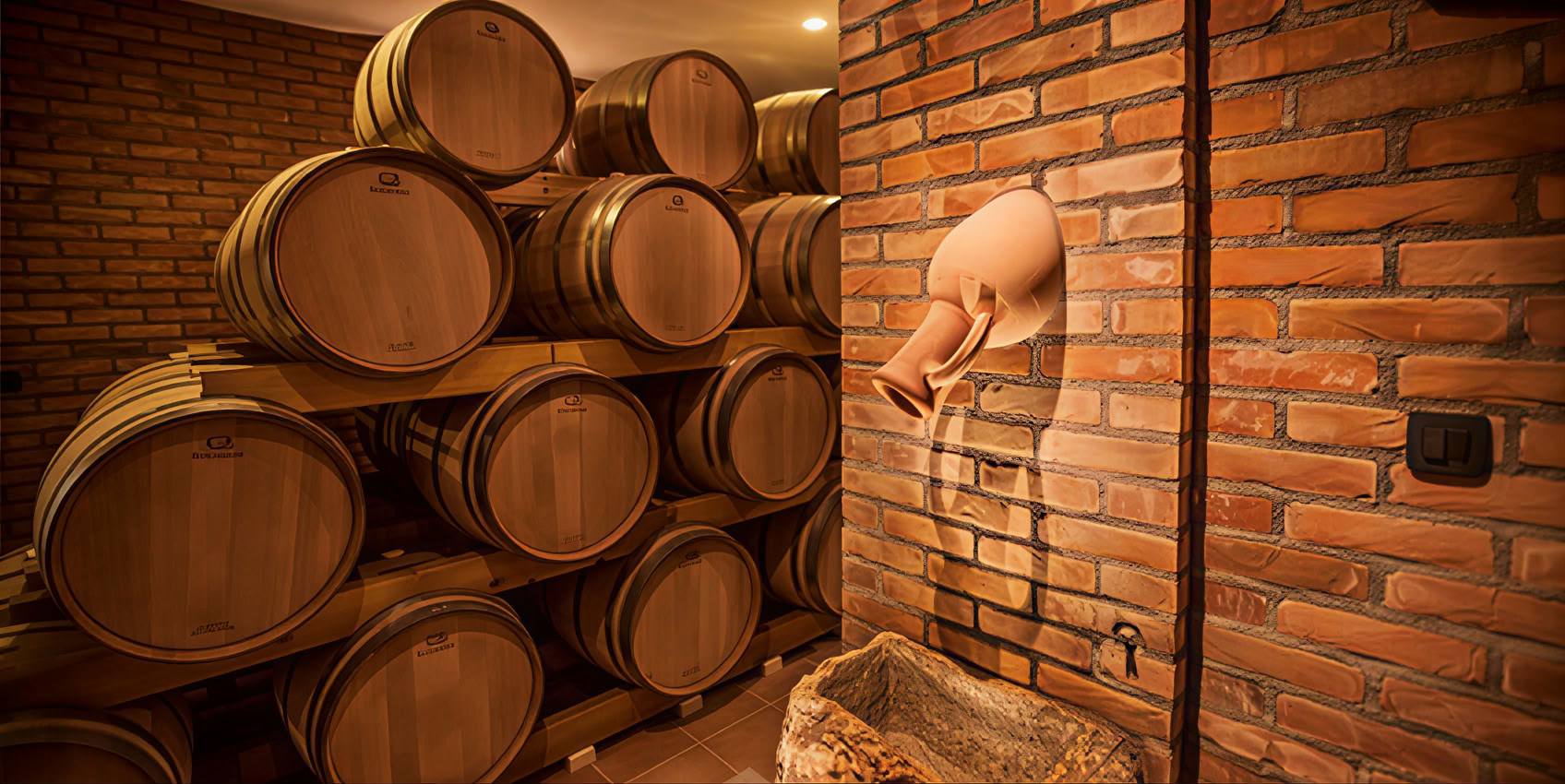 Traditionelle und moderne gemischte Weintour