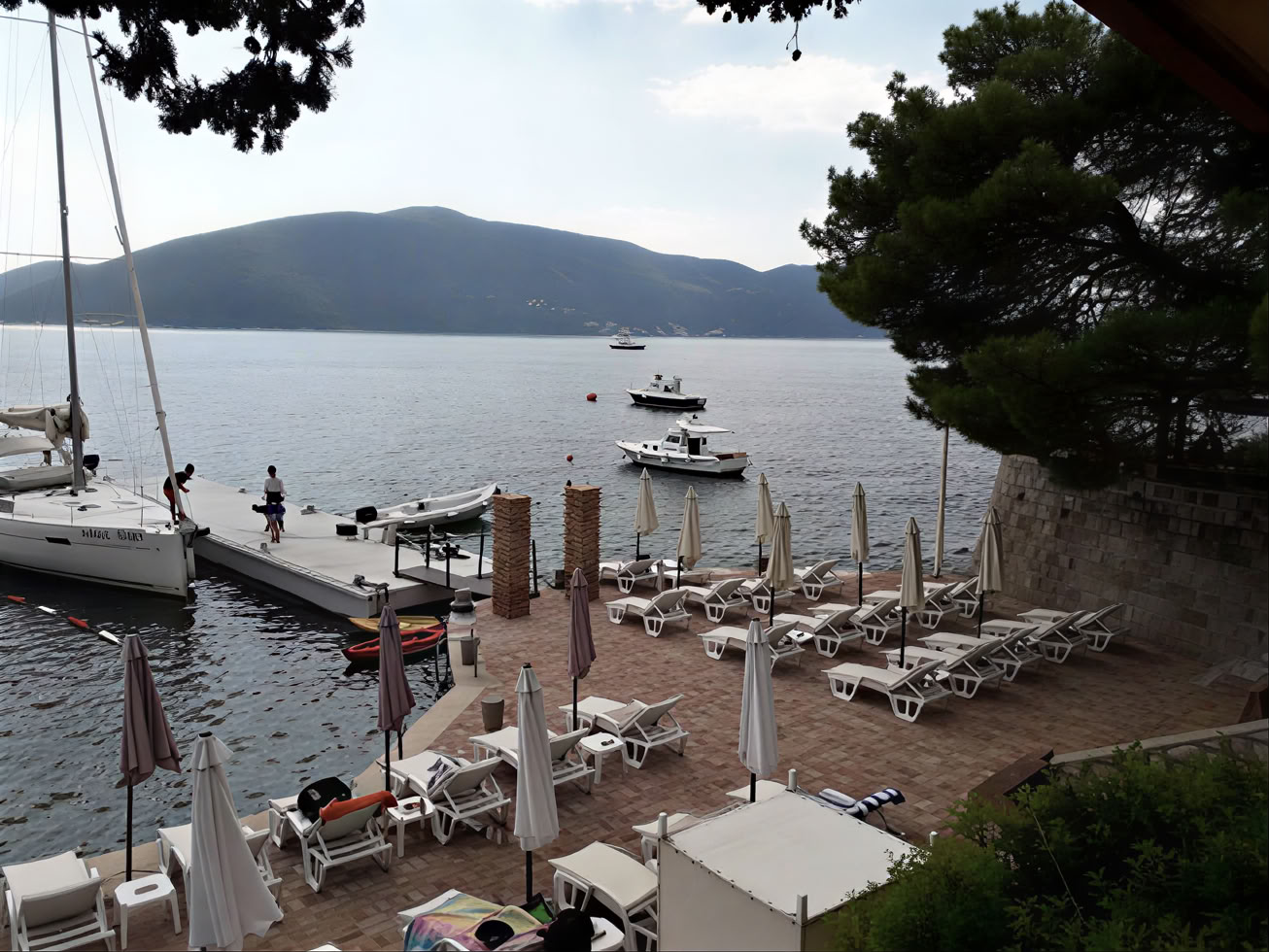 Radtour in den Bergen Montenegros