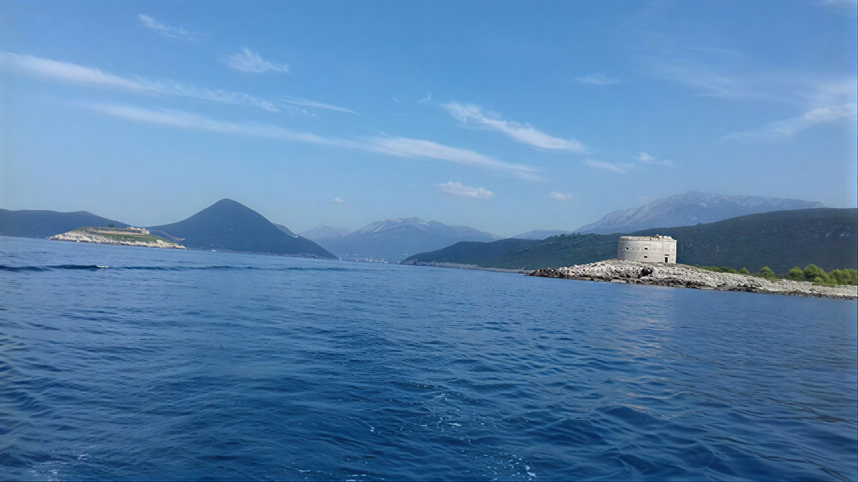 Radtour in den Bergen Montenegros