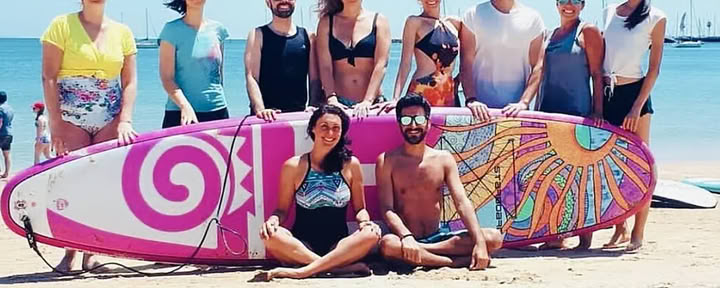 3-tägiges Sup-Yoga-Retreat