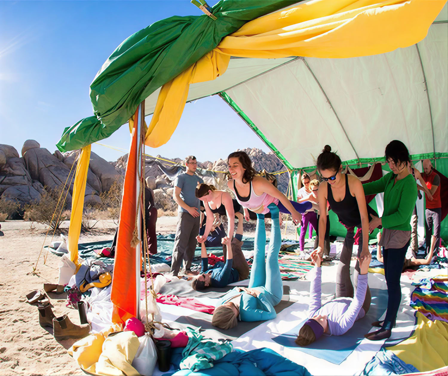 Yoga & Kletter-Retreat – Acro