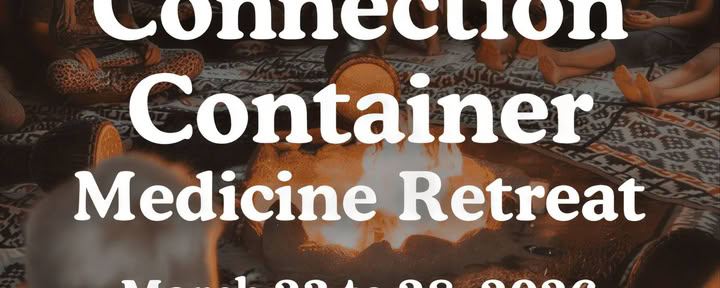 Connection Container Retreat mit Medizin