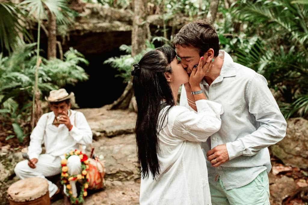 Traditionelle Maya-Hochzeitszeremonie