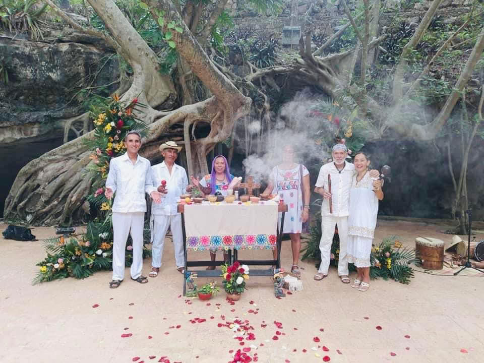 Traditionelle Maya-Hochzeitszeremonie