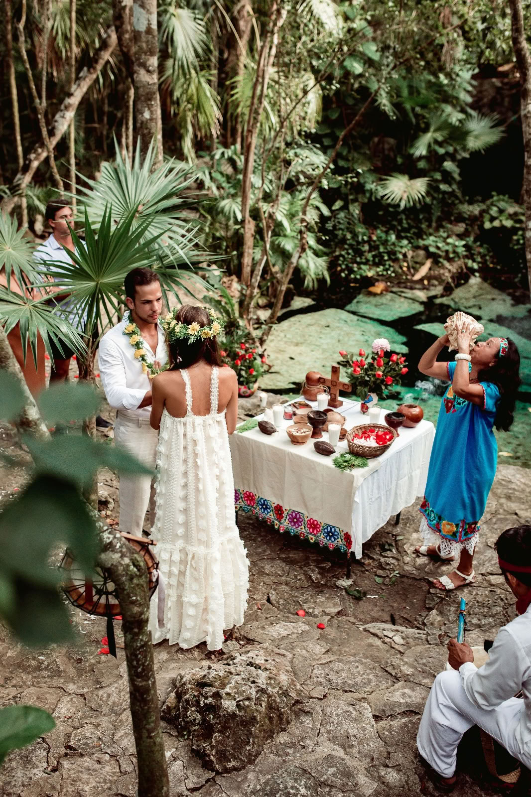 Traditionelle Maya-Hochzeitszeremonie
