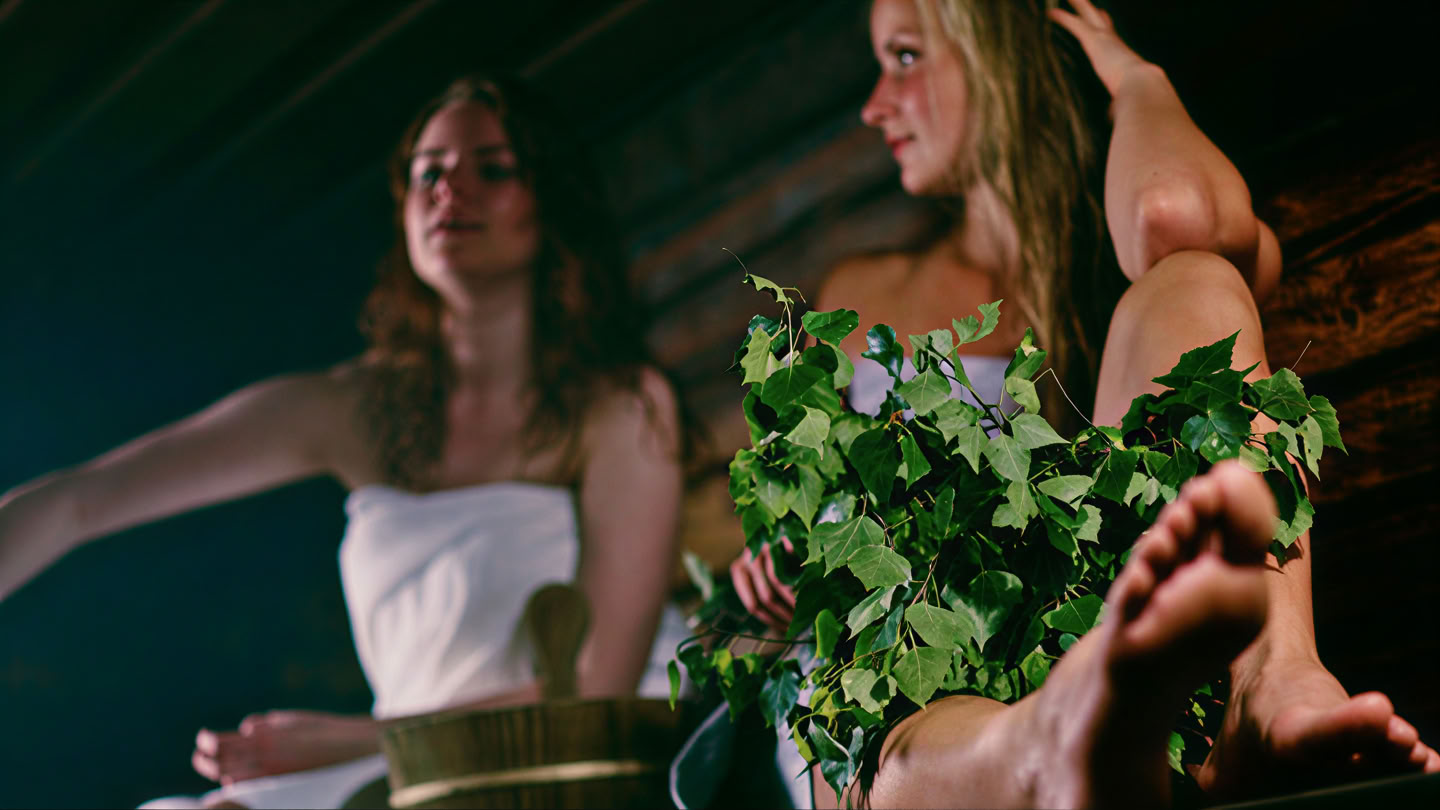 Saunaritual für Frauen (Junggesellinnenabschiede, andere Anlässe)