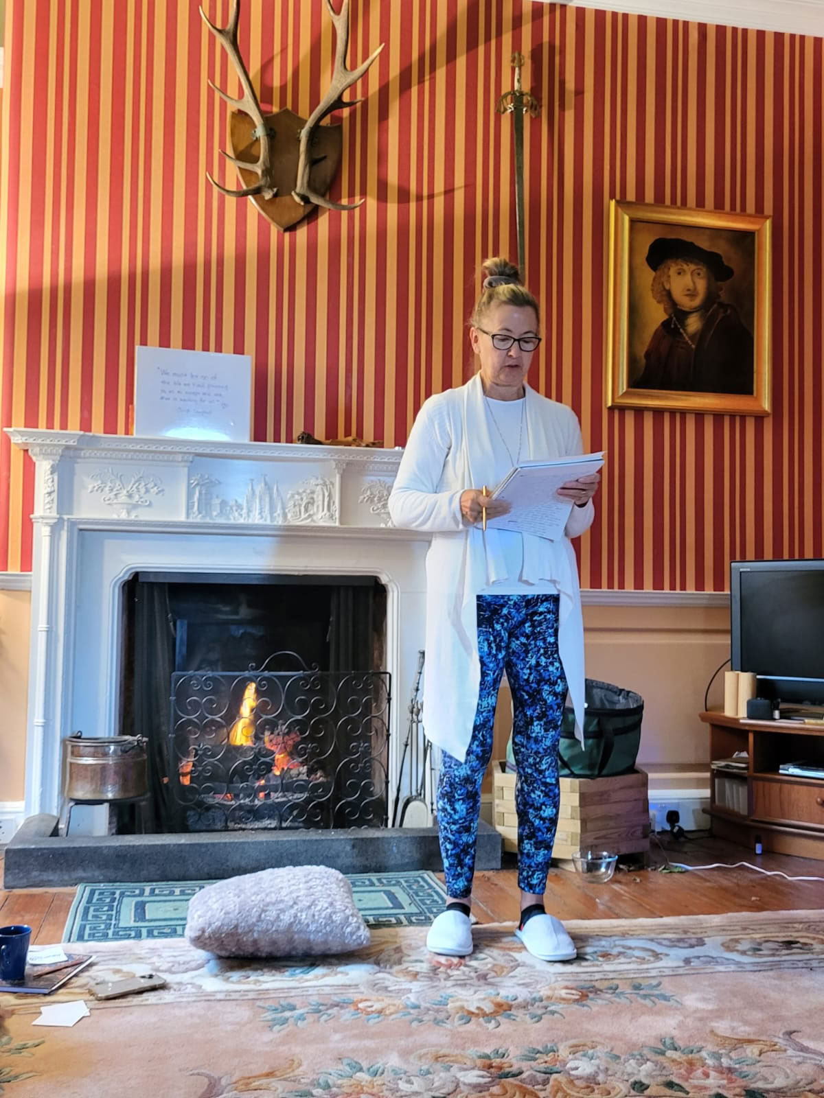 Scottisches Schloss Frauen-Kreatives-Schreib- & Yoga-Retreat