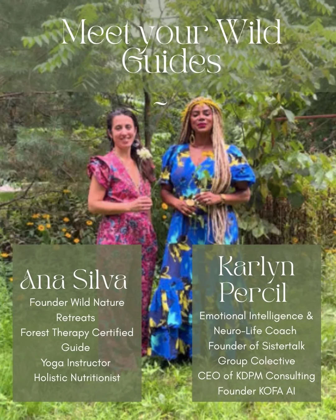 Sistertalk Retreats - SPÄTSOMMER-GLANZ: Mineral-/Natur-Element-Retreat — Wild Nature Retreats