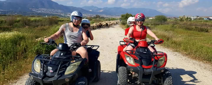 Quad-Fahren
