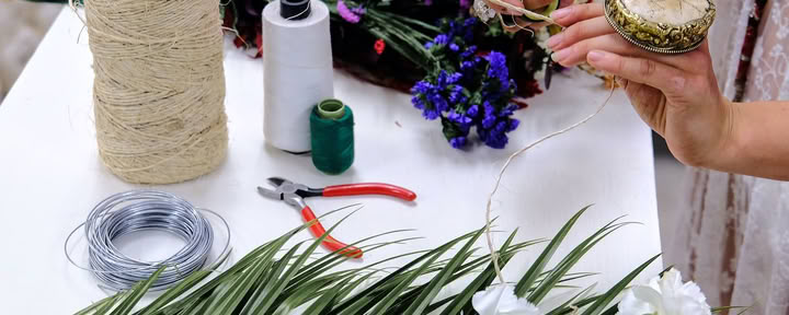 Blumenkranz-Workshop