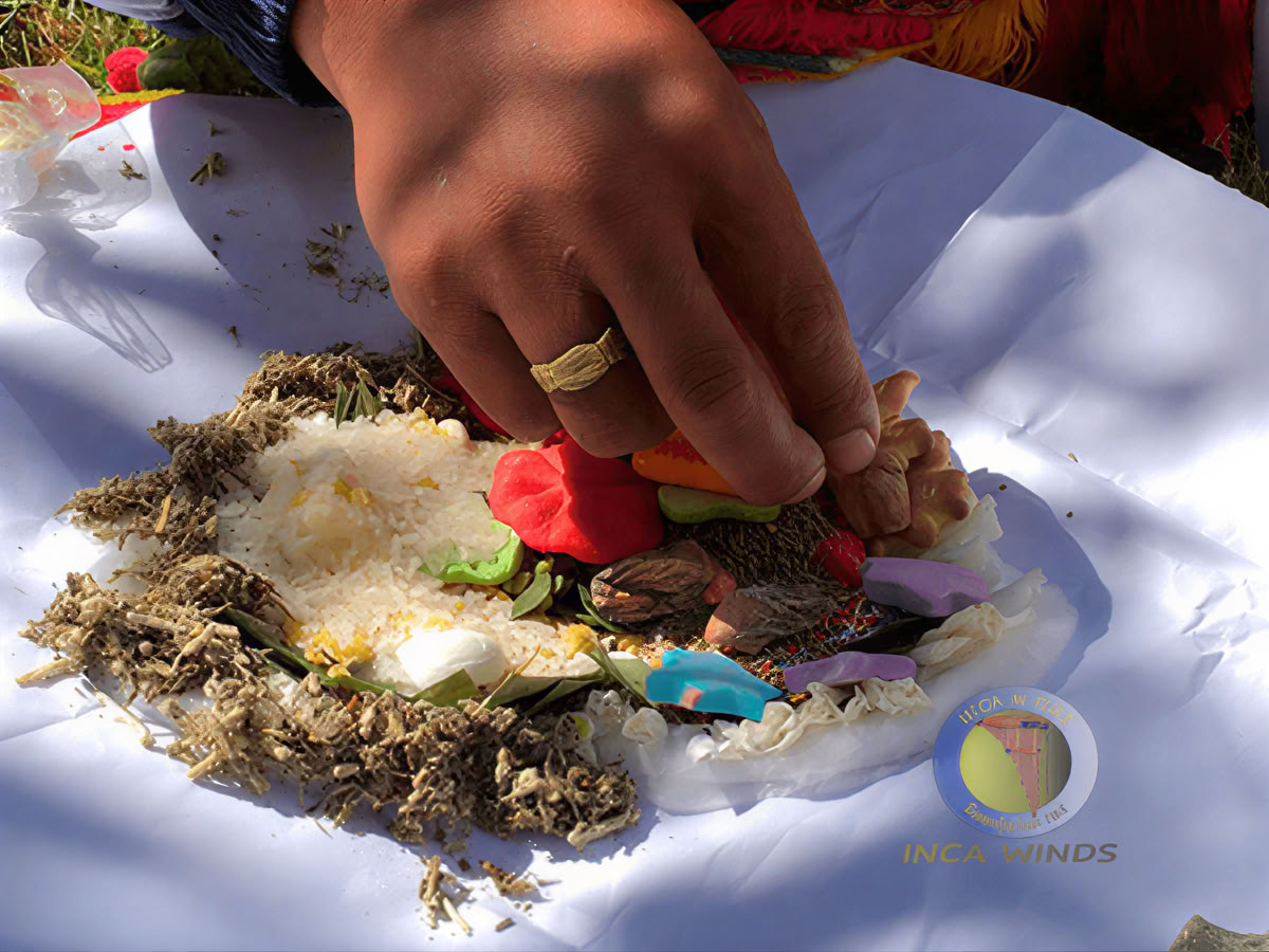 Ceremony für den Spirit of the Earth "Pachamama