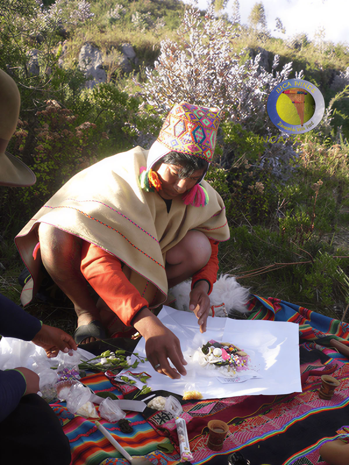 Ceremony für den Spirit of the Earth "Pachamama