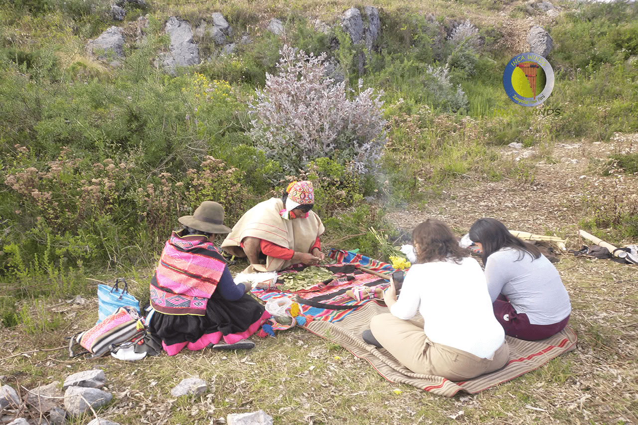 Ceremony für den Spirit of the Earth "Pachamama