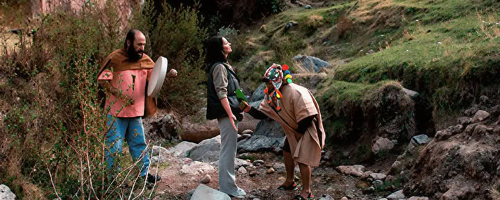 Ceremony für den Spirit of Water "Yaku