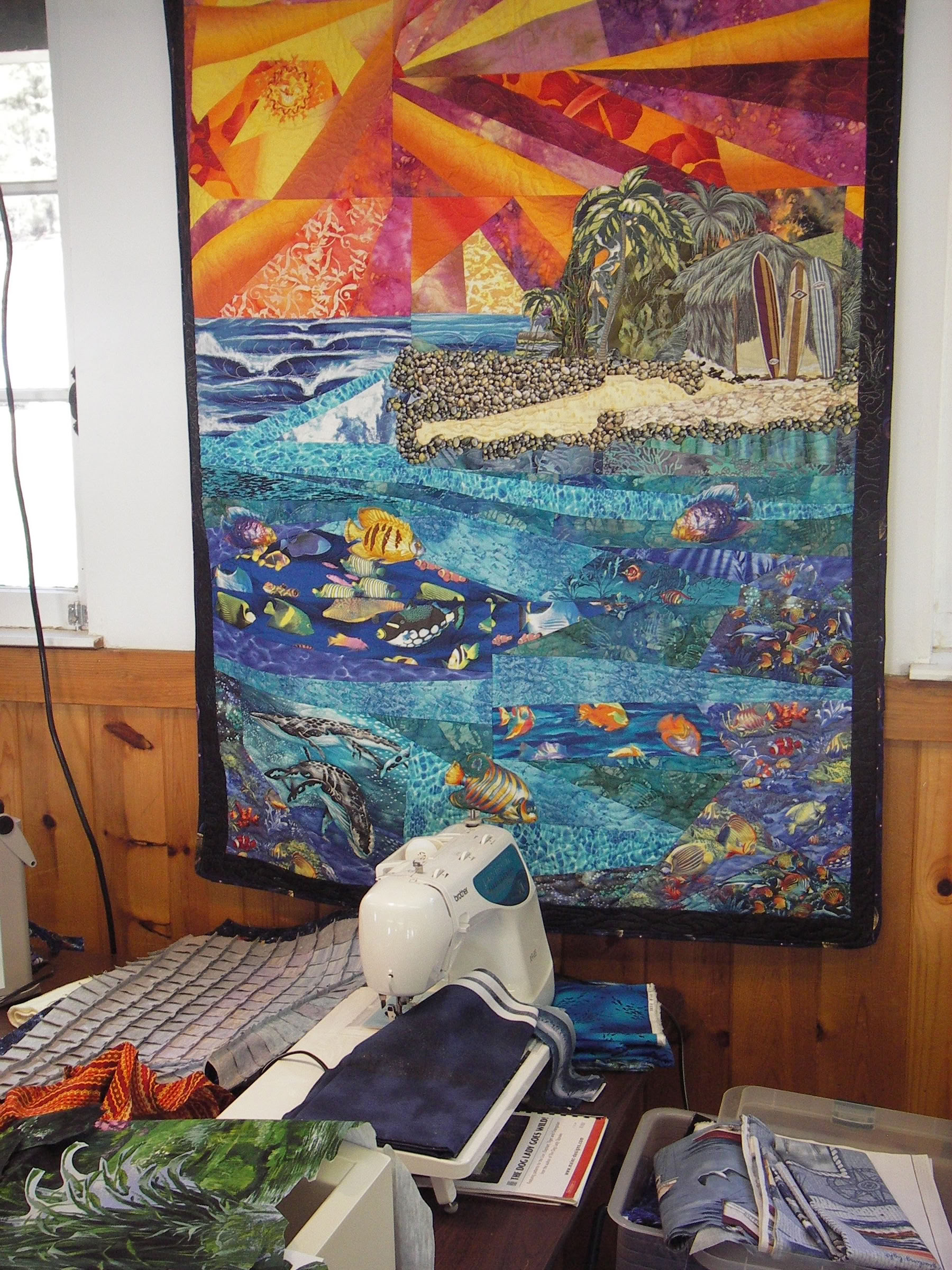 Cambria Quilting Retreat mit Rob Appell — Camp Ocean Pines