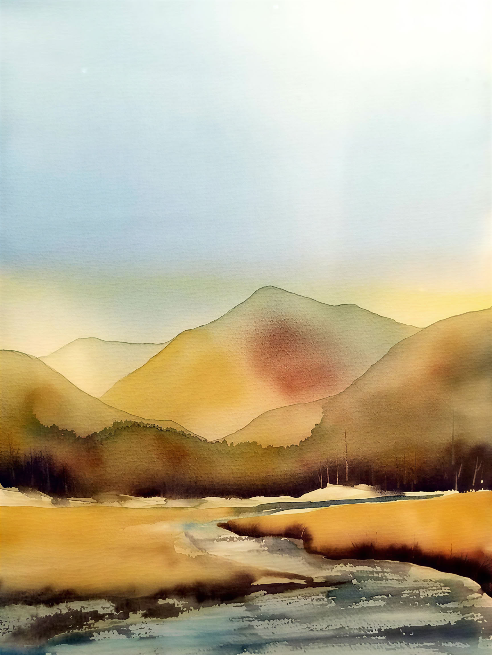Watercolor Wonders: Wasser & Spiegelungen — Camp Ocean Pines