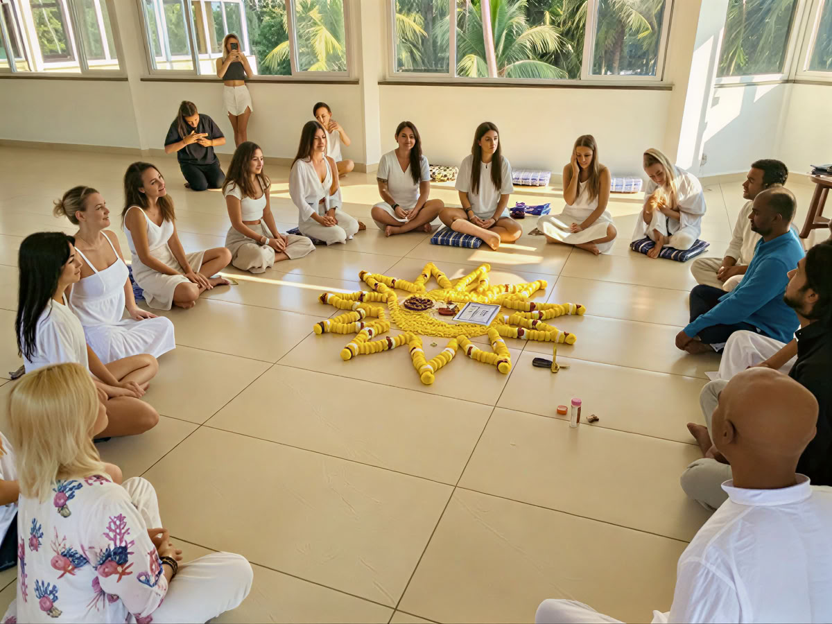 100-Stunden-Yoga-Lehrerausbildung in Kerala – 1. Feb – 12. Feb 2027