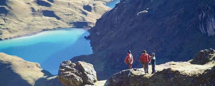 4-tägige spirituelle Lares-Trekkingtour nach Machu Picchu mit Schamane