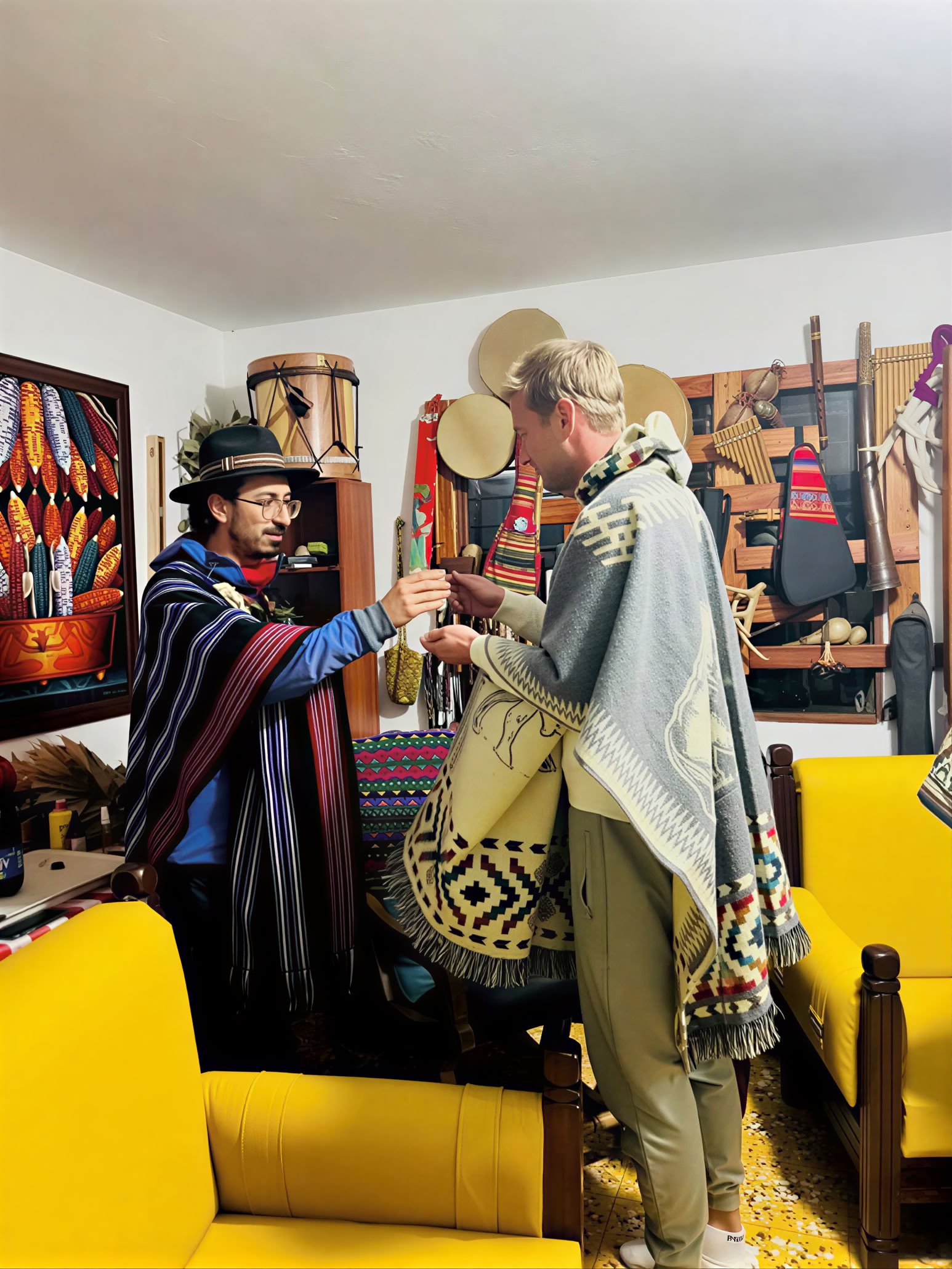 Ayahuasca-Zeremonie in Medellin