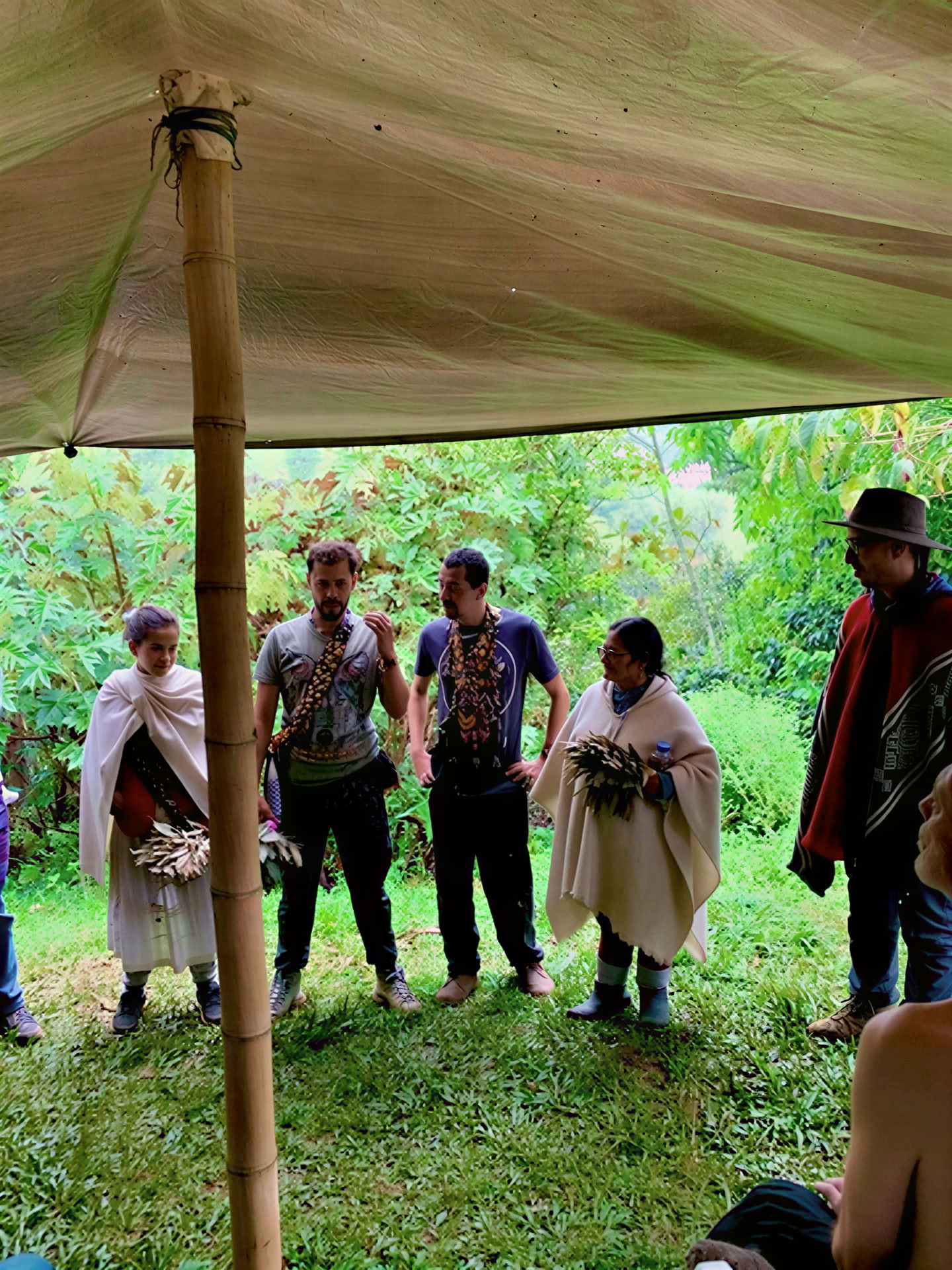 Ayahuasca-Zeremonie in Medellin