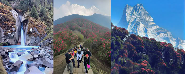 Machhapuchhre Trek und Himalaya erkunden 11 Tage