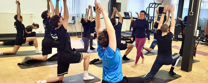 Yoga & Eisbaden