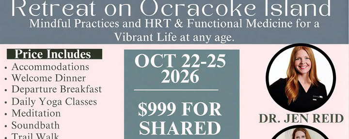 Women's Retreat auf Ocracoke Island mit Dr. Jen Reid, Virginia Gallagher & Savana Harwood