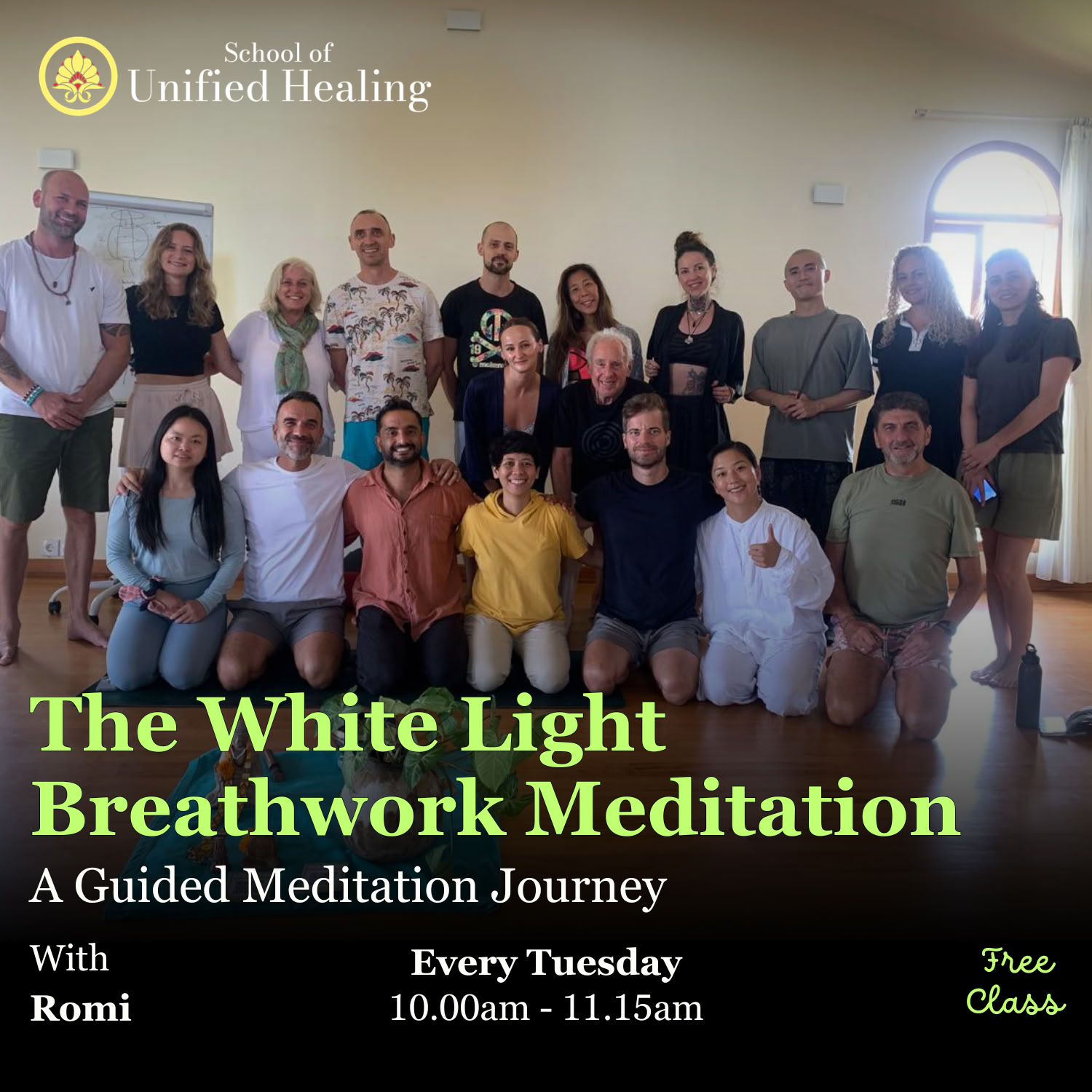 Geführte Gruppenmeditation