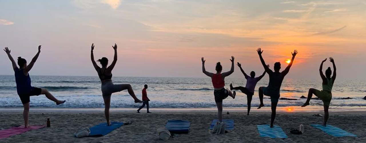 100-Stunden-Yoga-Lehrerausbildung in Goa