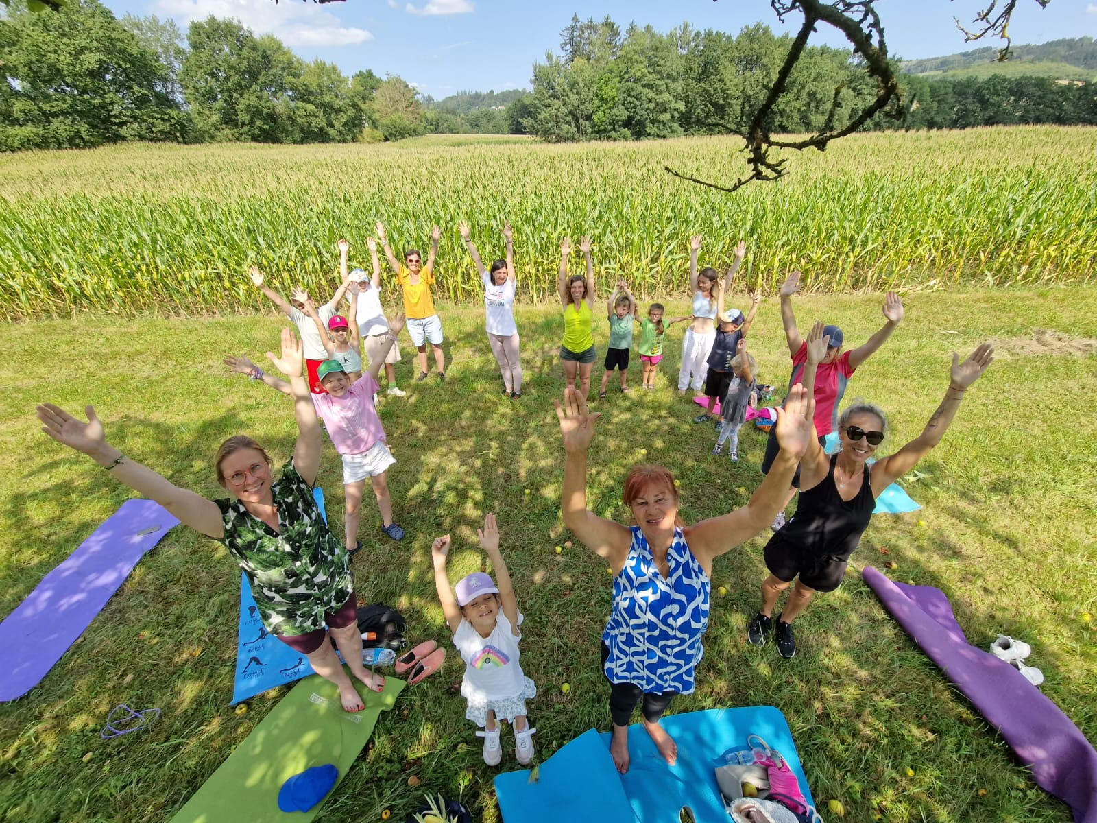 6-tägiges Familien-Yoga-Retreat für Kinder und Erwachsene