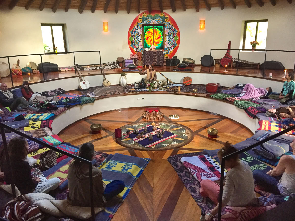 Ayahuasca-Zeremonie im Heiligen Tal