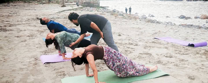 Entspannendes Yoga-Retreat