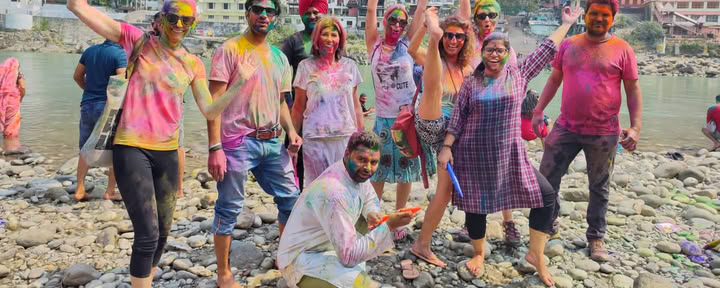 Holi Festival Retreat in Indien