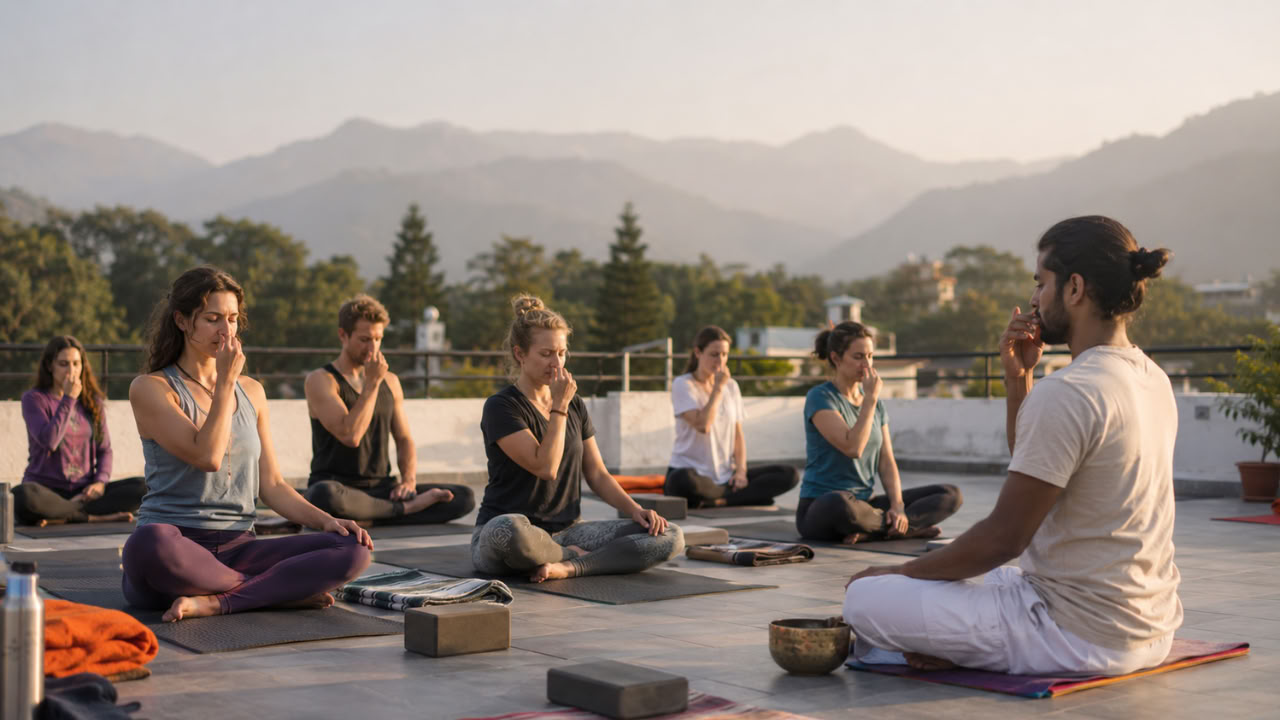 200-Stunden-Yoga-Lehrerausbildung in Rishikesh – 1. Jan. bis 11. Jan.